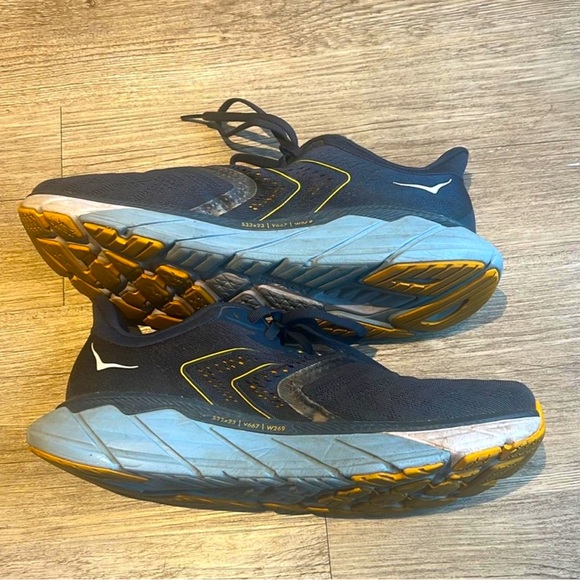 Hoka Arahi 5 Mens Running Shoes Sneakers in Ombre Blue Fog 1115010 - Picture 4 of 4